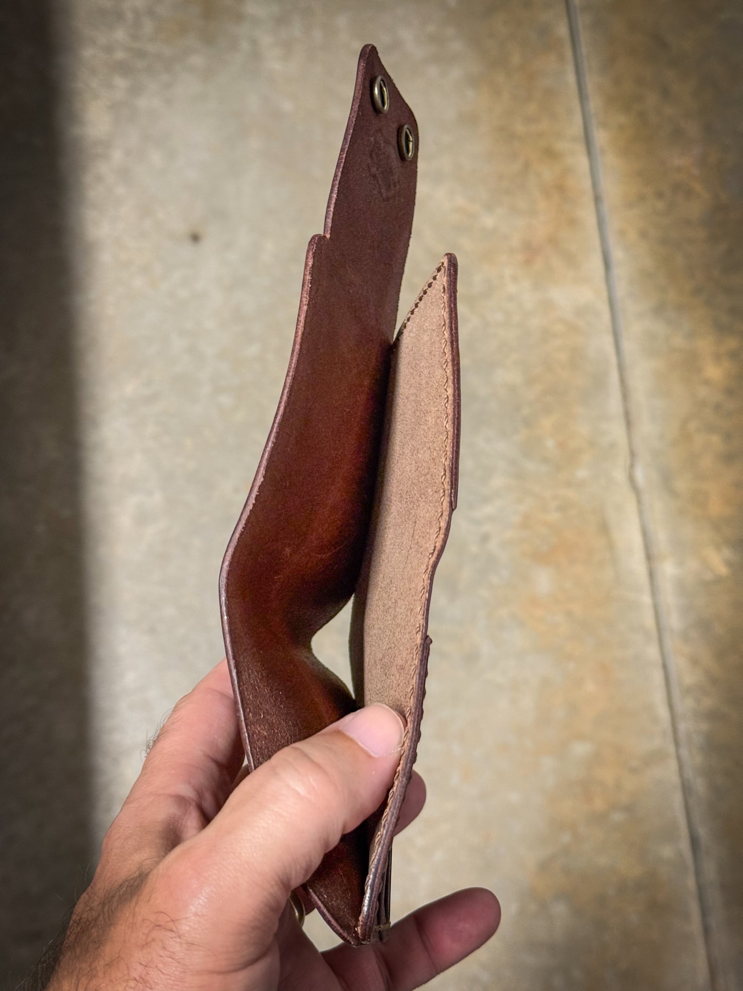 Vertical Bifold Wallet